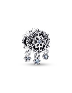 Charm en plata de ley Gota de Copo de Nieve 