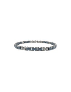 Pulsera IVOIRE Tessa de Acero para Hombre - Estilo Moderno y Elegante