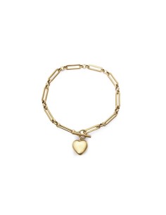 PULS ACERO IP DORADO CORAZON SRA FASHION