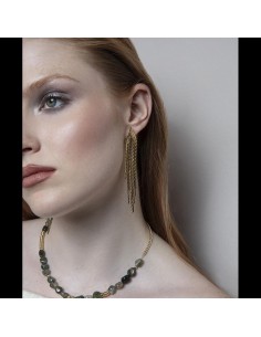 Pendientes Viceroy Fashion 15161E01012 de Acero con Conjunto de Cadenas 2