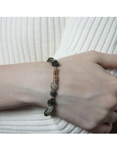 Pulsera Viceroy Fashion 15156P09016 de Acero IP Dorado con Piedras Naturales de Jaspe 2