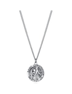 Collar Viceroy Fashion 14214C01000 de Acero con Colgante Redondo