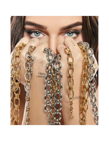COLLAR ACERO ESLABONES SRA FN
