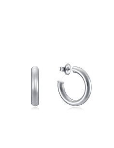 Pendientes Viceroy Jewels de plata de ley tipo aro 20x3,5mm para mujer