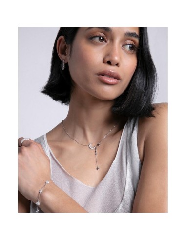 Pulsera Viceroy Jewels de plata de ley con baño de rodio y circonitas para mujer