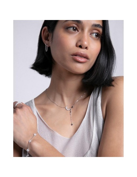 Pulsera Viceroy Jewels de plata de ley con baño de rodio y circonitas para mujer