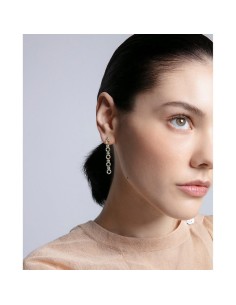 Pendientes Viceroy Jewels de plata de ley con baño de oro y circonitas para mujer 2