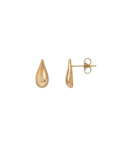 Pendientes Mini Drop Chapado Oro 18 Kt gota