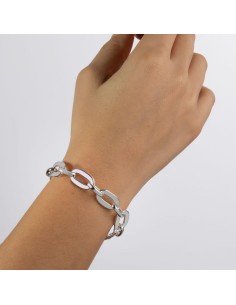 Pulsera acabada en Plata Aros 2