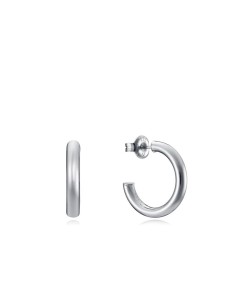 Pendientes Viceroy Jewels de plata de ley en aro de 20x3 mm para mujer