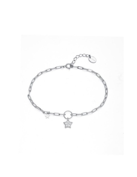 Pulsera Viceroy Jewels de palta de ley con baño de rodio y circonitas para mujer