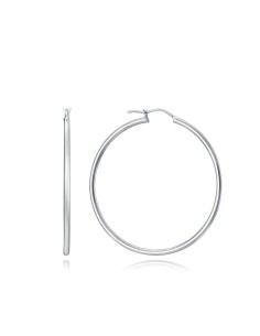 Viceroy Jewels pendientes aro plata 50 mm elegante diseño