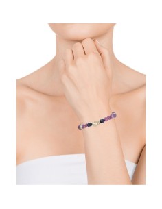 Pulsera Viceroy Fashion de acero ip dorado con piedras para mujer 2