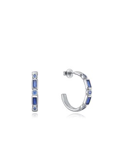 Pendientes Viceroy Jewels de plata de ley con baño de rodio y circonitas para mujer