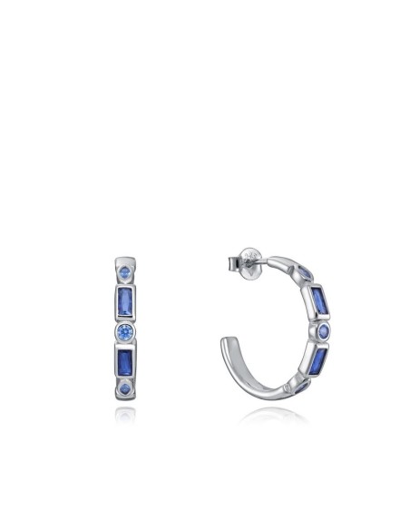 Pendientes Viceroy Jewels de plata de ley con baño de rodio y circonitas para mujer