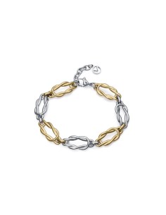 Pulsera Viceroy Fashion 14028P01000 de Acero IP Dorado con Nudos