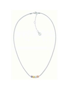 COLLAR AC INOX DETALLE TRICOLOR AC PAV. OR ROSA PAV OR AMAR 2