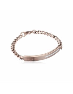 Pulsera Tommy HIlfiger de acero ip rosa
