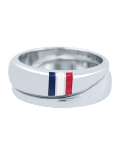 Anillo Tommy Hilfiger bandera esmalte 2