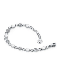 Pulsera de Viceroy Fashion de acero y cristales para mujer.