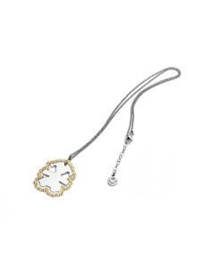 Colgante Viceroy Jewels de plata de ley con chapado dorado par a mujer. Largo de 40 cm. adaptable a 43 cm.