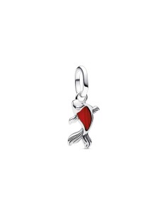 Charm Colgante Mini Pez Koi de Cristal Murano Rojo – Pandora ME