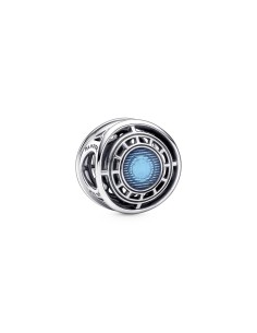 Charm en plata de ley Arco Reactor Iron Man Los Vengadores de Marvel
