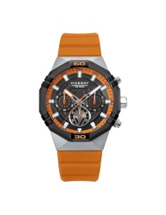 Viceroy Neo 45017‑57 hombre: cronógrafo deportivo cuarzo ⌚ correa naranja