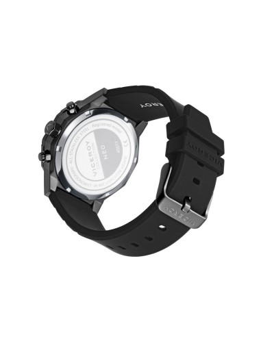 Reloj Viceroy Neo Cronógrafo Hombre 45017-55 – Acero y Silicona Negra