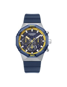 Reloj Viceroy Neo Cronógrafo Hombre 45017-35 – Acero y Silicona Azul
