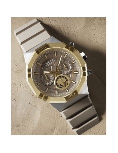 Reloj Viceroy Neo Cronógrafo Hombre 45017-15 – Acero Dorado y Silicona Marrón 2