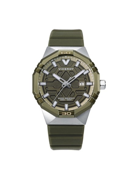 Reloj Viceroy Neo Hombre 45015-65 – Acero y Silicona Verde