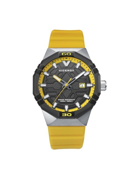 Reloj Viceroy Neo Hombre 45015-57 – Acero y Silicona Amarilla