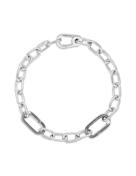 Pulsera Cadena de Eslabones con Cierre de Mosquetón