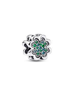 Charm Divisible en plata de ley Trébol de Cuatro Hojas Pandora