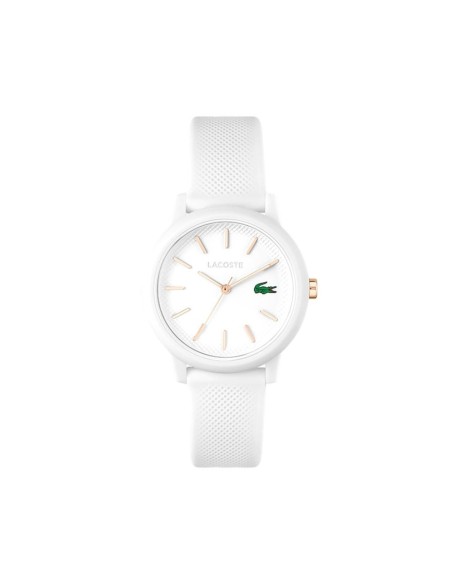 Reloj Lacoste 12.12 Mujer 2001211 | Silicona Blanca 36 mm | SM Joyeros