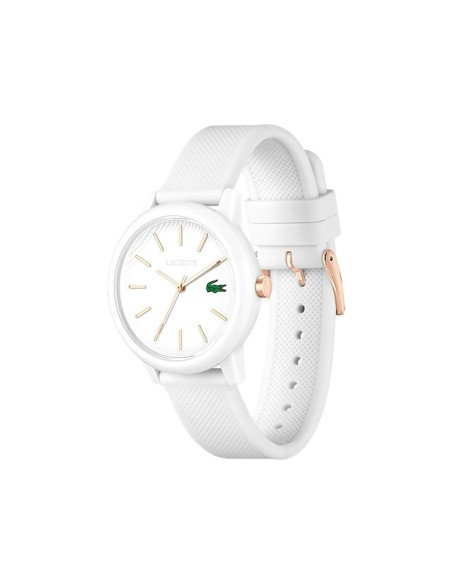 Reloj Lacoste 12.12 Mujer 2001211 | Silicona Blanca 36 mm | SM Joyeros