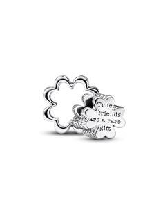 Charm Divisible en plata de ley Trébol de Cuatro Hojas Pandora 2