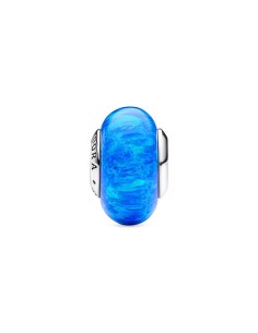 Charm en plata de ley Océano Opalescente Azul Profundo Pandora