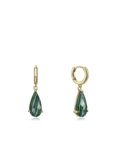 Pendientes Viceroy 9130E000‑39 – Aro de Plata con Circonitas Azules y Verdes