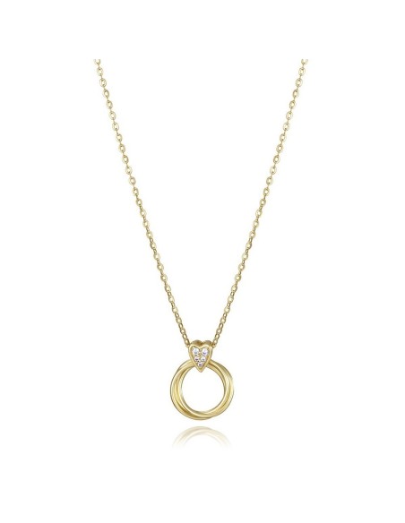 Collar Viceroy 13207C100‑30 – Plata 925 Baño Oro con Circonitas