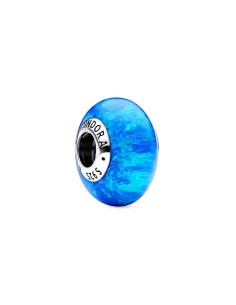Charm en plata de ley Océano Opalescente Azul Profundo Pandora 2
