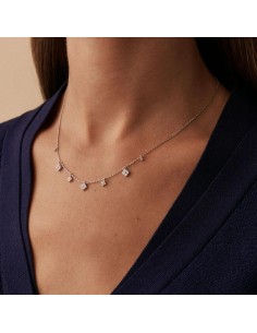 Collar corto BELOVED - CRISTAL acabado PLATEADO 2