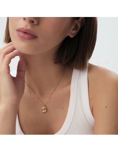 Collar Corto TIARE Caracola con Baño de Oro | Agatha París

