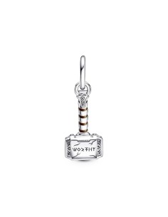 Charm Colgante en plata de ley Martillo de Thor Los Vengadores de Marvel