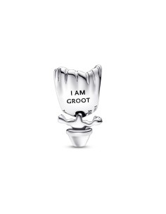 Charm en plata de ley Baby Groot  Bailarín Guardianes de La Galaxia de Marvel 2