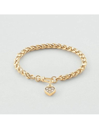 Colgante TALISMANS Corazón con Circonita en Oro | Agatha París