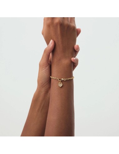 Colgante TALISMANS Corazón con Circonita en Oro | Agatha París