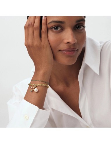 Colgante TALISMANS con Perla de Agua Dulce en Oro | Agatha París