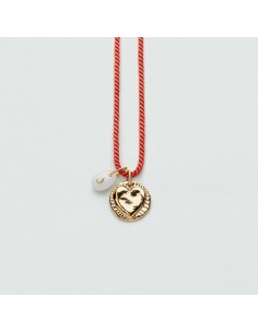 Colgante TALISMANS Corazón Dorado | Agatha París 2